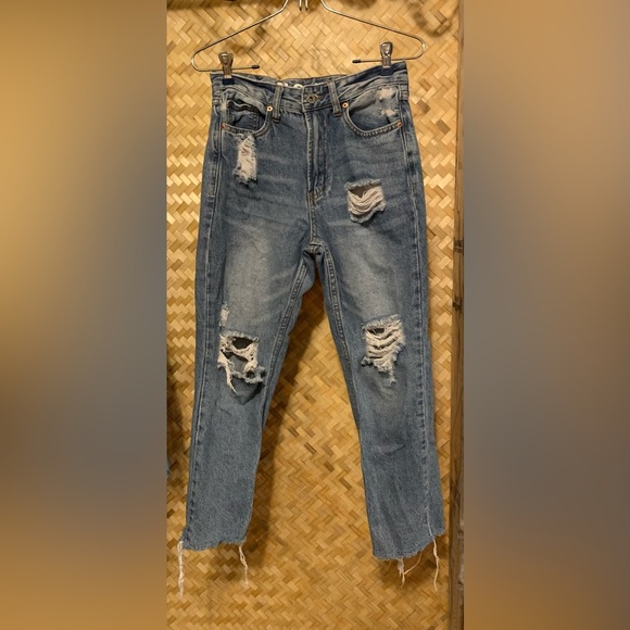 S.O.N.G High Waisted Denim Jeans - Picture 3 of 4